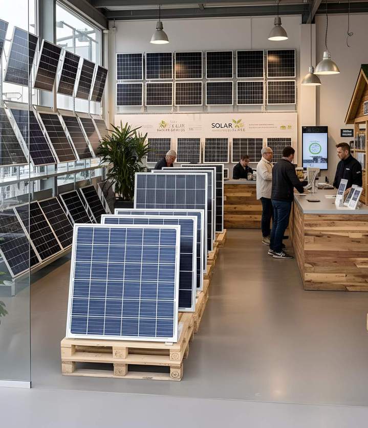 Fourniture de panneaux solaires, Paris